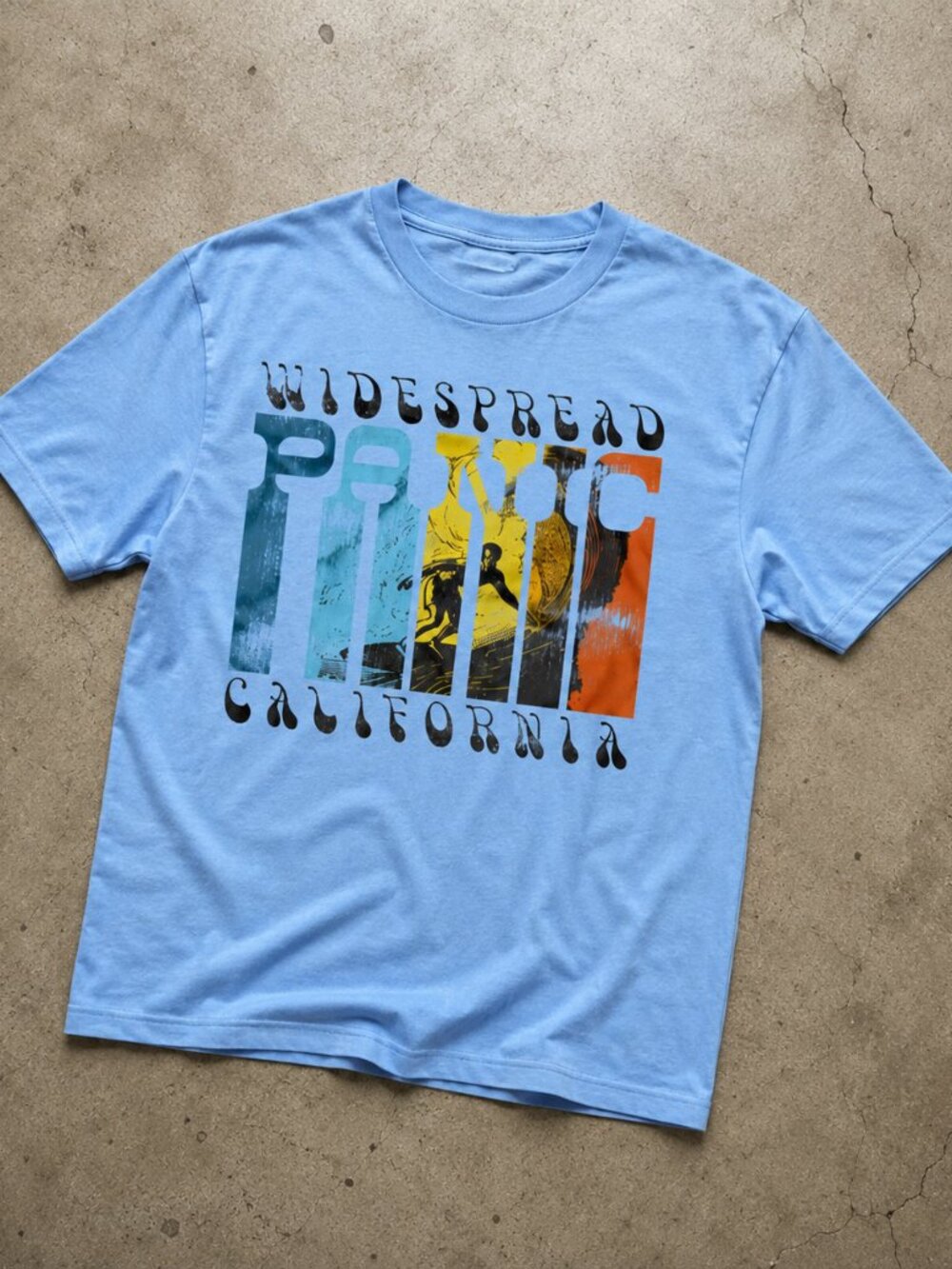 Widespread Panic California 2026 Surfing Graphic T-Shirt